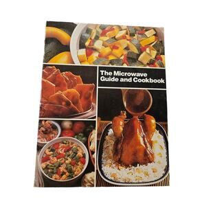 Vintage GE Microwave Guide and Cookbook 1980s General Electric Manual 39-4541